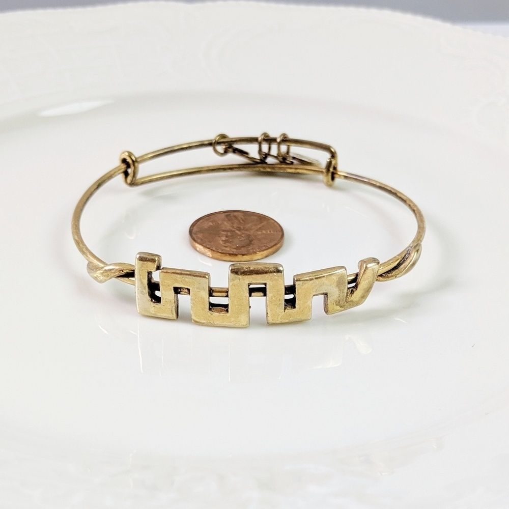 Alex and Ani Rare Greek Key Bracelet